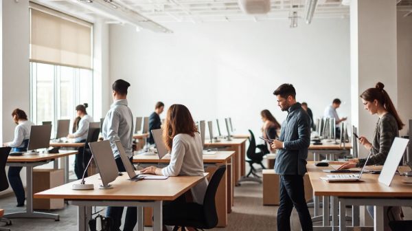 Les avantages d'un bureau assis-debout pour votre bien-être au travail